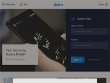 Tablet Screenshot of online.no