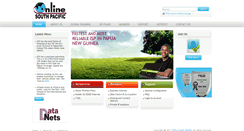 Desktop Screenshot of online.net.pg