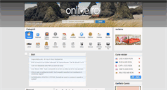 Desktop Screenshot of online.ro