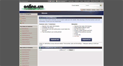 Desktop Screenshot of online.cm
