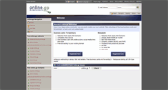 Desktop Screenshot of online.gp