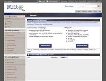 Tablet Screenshot of online.gp