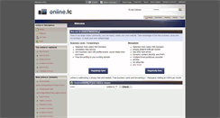Desktop Screenshot of online.tc
