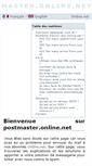 Mobile Screenshot of postmaster.online.net